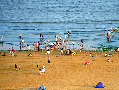 �������顿�ൺ�����غ������磩+�Ƶ�����ɳ̲��+���գ��Ϻ�԰����������֮��